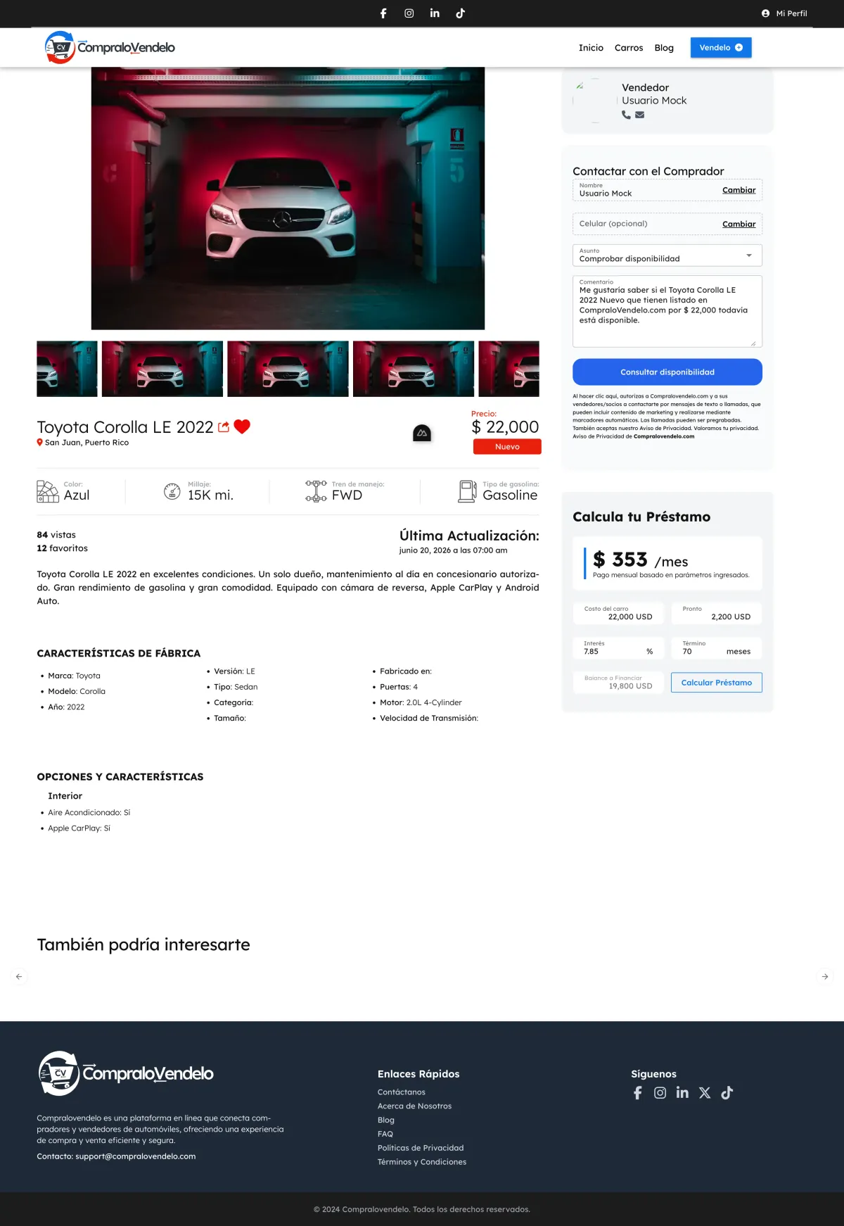 Vehicle Detail